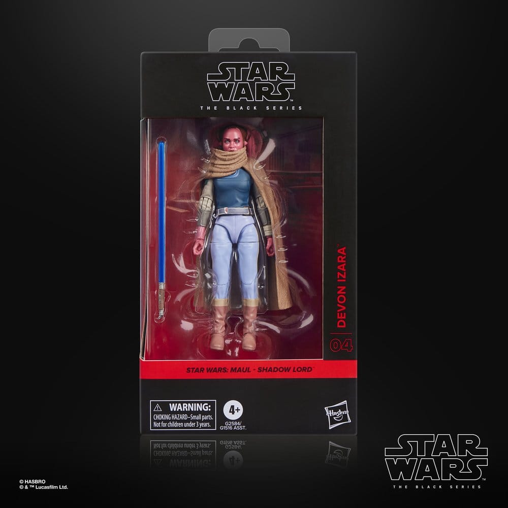 🧪 LAB | SU ORDINAZIONE Star Wars: Maul - Shadow Lord Black Series Action Figure Devon Izara 15 cm
