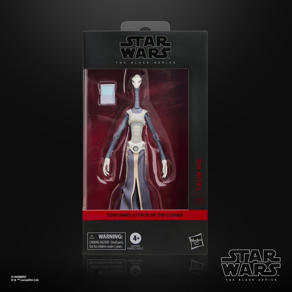 🧪 LAB | SU ORDINAZIONE Star Wars Episode II Black Series Action Figure Taun We 15 cm