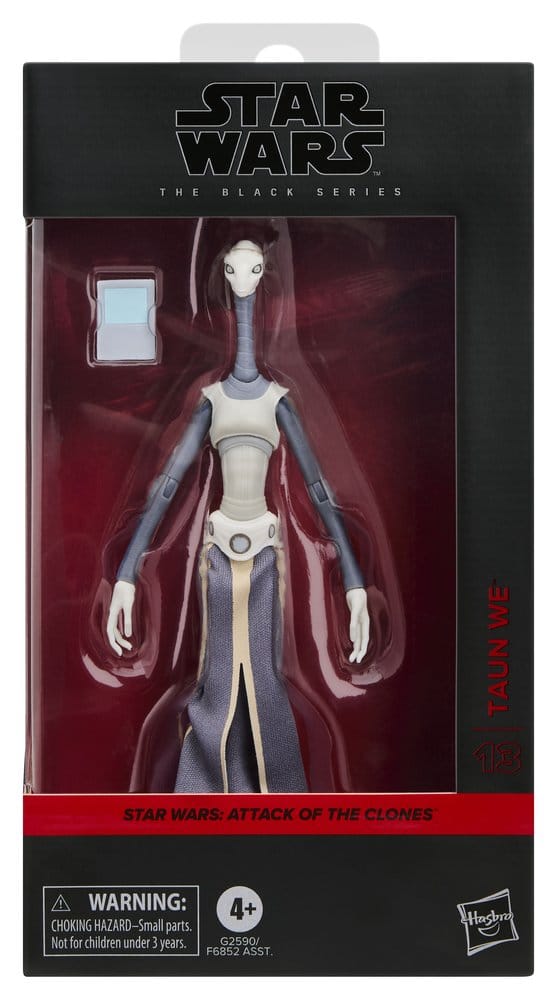 🧪 LAB | SU ORDINAZIONE Star Wars Episode II Black Series Action Figure Taun We 15 cm