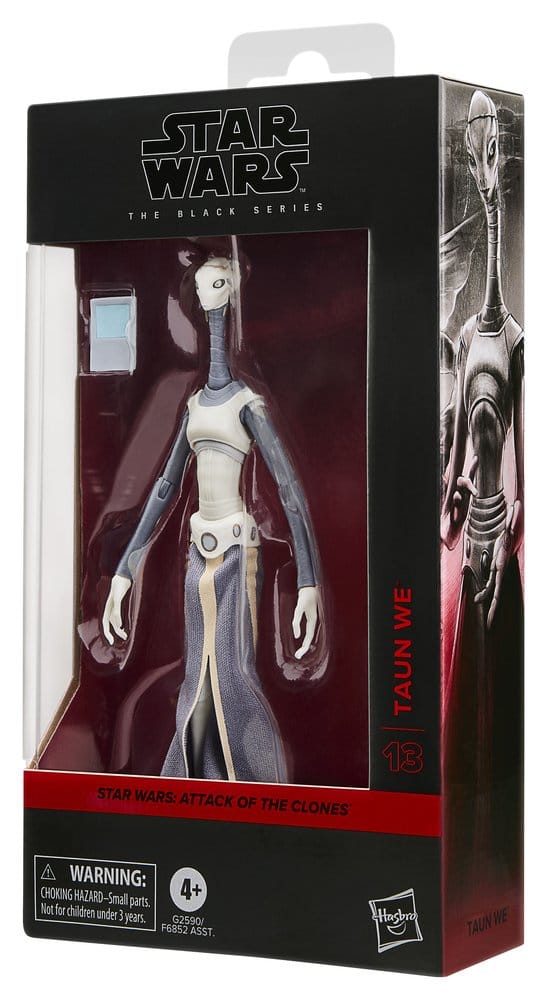 🧪 LAB | SU ORDINAZIONE Star Wars Episode II Black Series Action Figure Taun We 15 cm