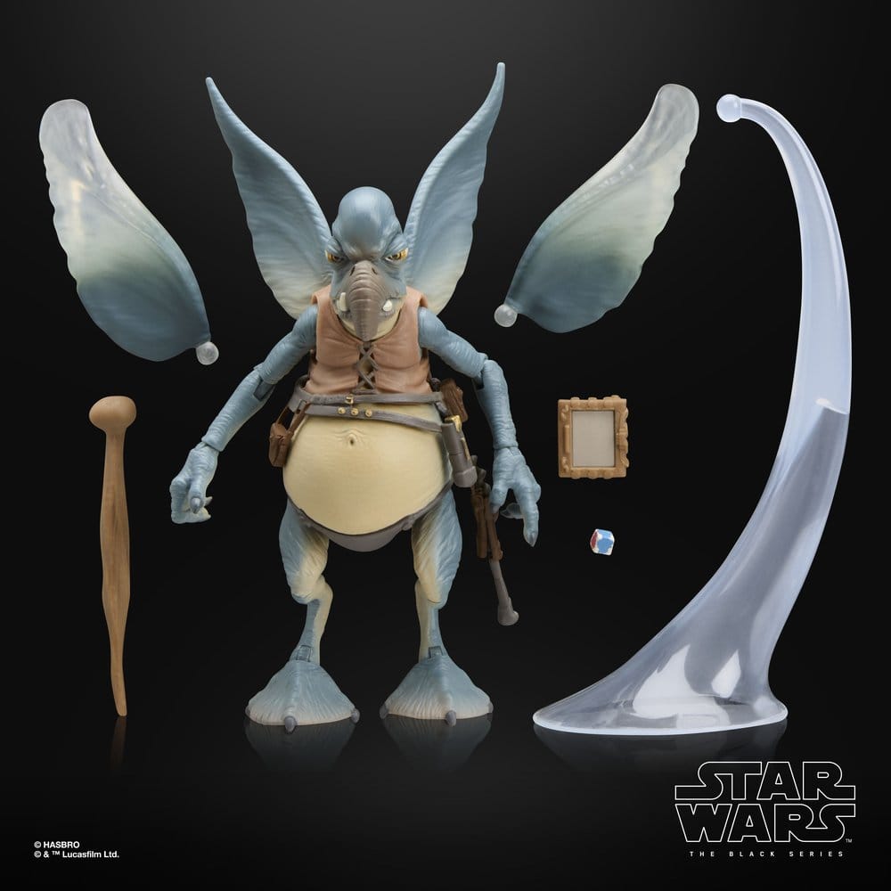 🧪 LAB | SU ORDINAZIONE Star Wars Episode II Black Series Action Figure Watto 15 cm