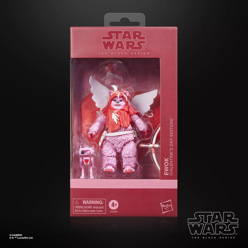 🧪 LAB | SU ORDINAZIONE Star Wars Black Series Action Figure Ewok (Valentine’s Day Edition) 15 cm