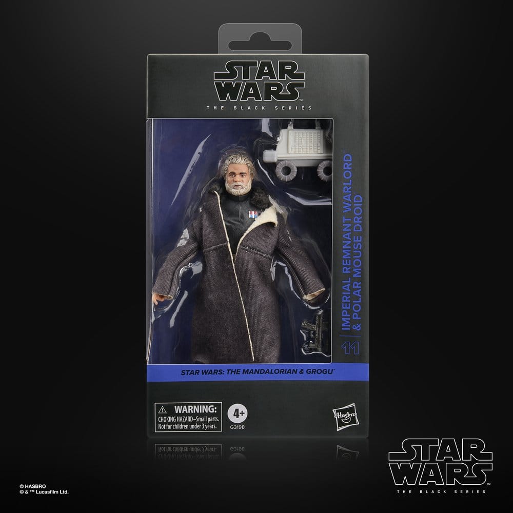 🧪 LAB | PREORDINE+ 12/2026 Star Wars: The Mandalorian & Grogu Black Series Action Figure Imperial Remnant Warlord & Polar Mouse Droid 15 cm