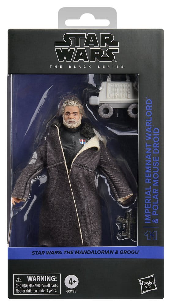 🧪 LAB | PREORDINE+ 12/2026 Star Wars: The Mandalorian & Grogu Black Series Action Figure Imperial Remnant Warlord & Polar Mouse Droid 15 cm