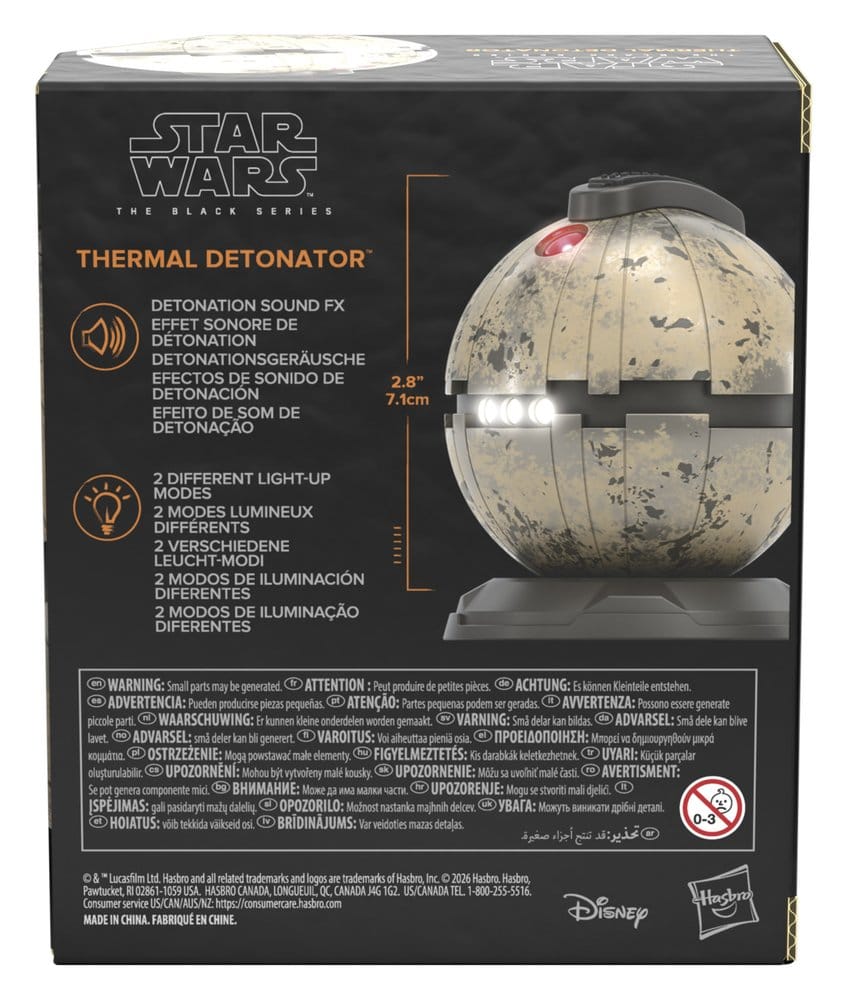 🧪 LAB | PREORDINE+ 02/2027 Star Wars Episode VI Black Series Electronic Thermal Detonator