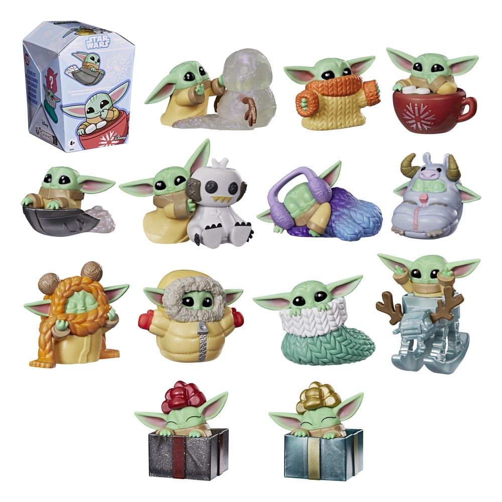 🧪 LAB | PREORDINE+ 11/2026 Star Wars Mini Figures 4 cm Grogu Force Freeze Series 2 Blind Box Display (24)