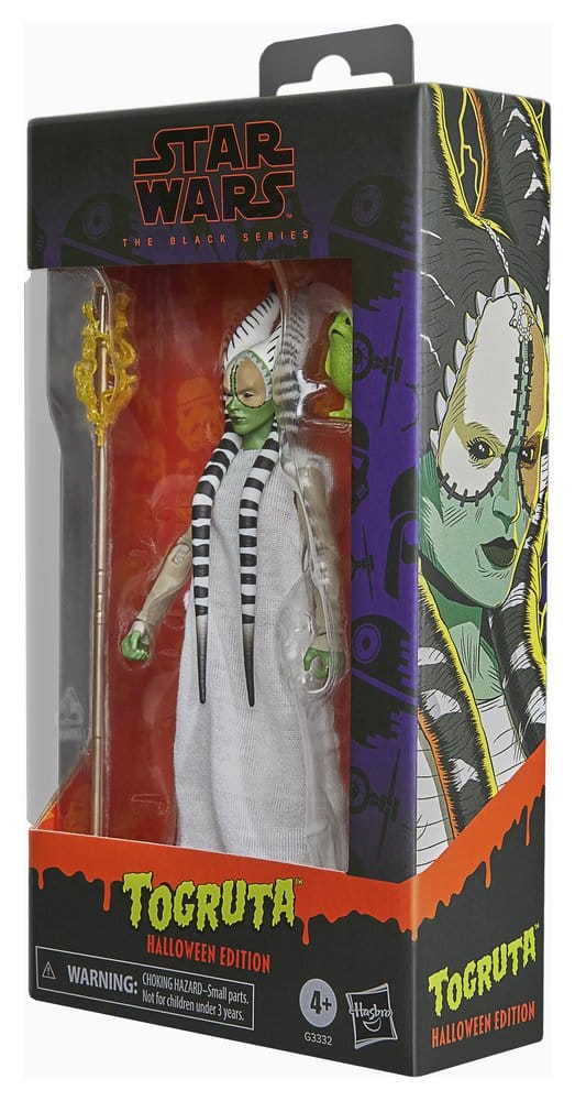 🧪 LAB | SU ORDINAZIONE Star Wars Black Series Action Figure Togruta (Halloween Edition) 15 cm