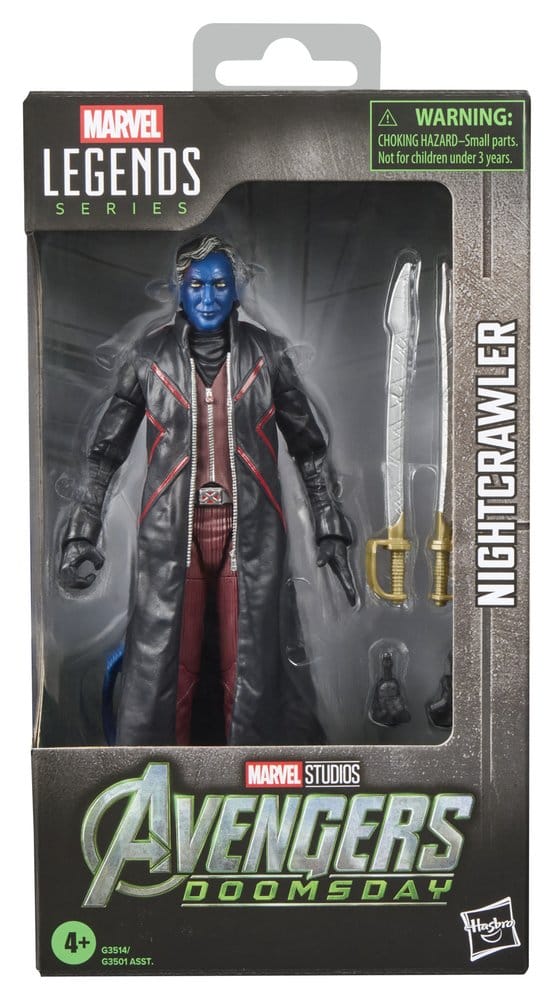 🧪 LAB | PREORDINE+ 05/2027 Avengers: Doomsday Marvel Legends Action Figure Nightcrawler 15 cm