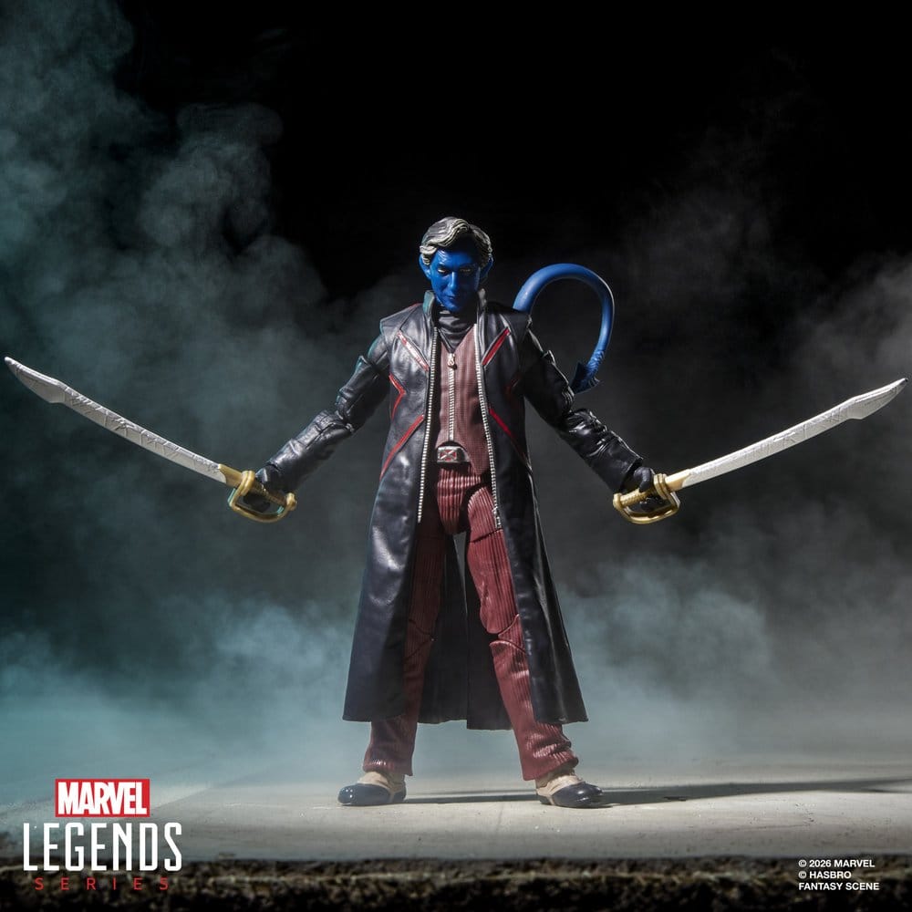 🧪 LAB | PREORDINE+ 05/2027 Avengers: Doomsday Marvel Legends Action Figure Nightcrawler 15 cm