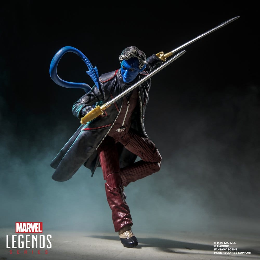 🧪 LAB | PREORDINE+ 05/2027 Avengers: Doomsday Marvel Legends Action Figure Nightcrawler 15 cm