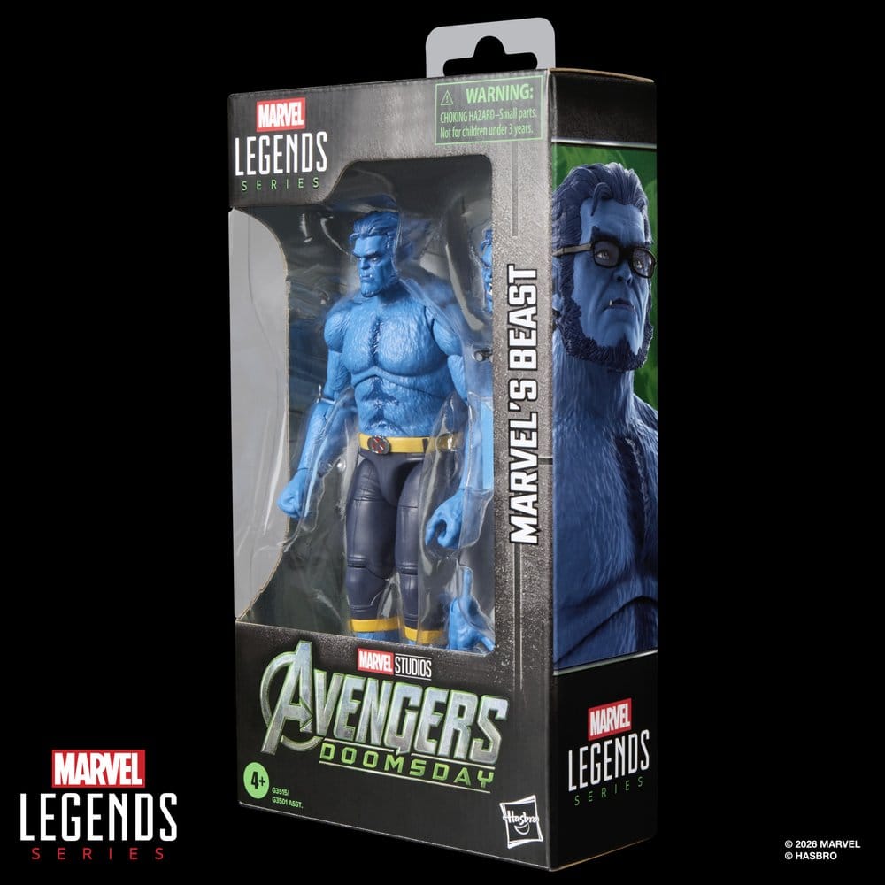 🧪 LAB | PREORDINE+ 05/2027 Avengers: Doomsday Marvel Legends Action Figure Marvel's Beast 15 cm