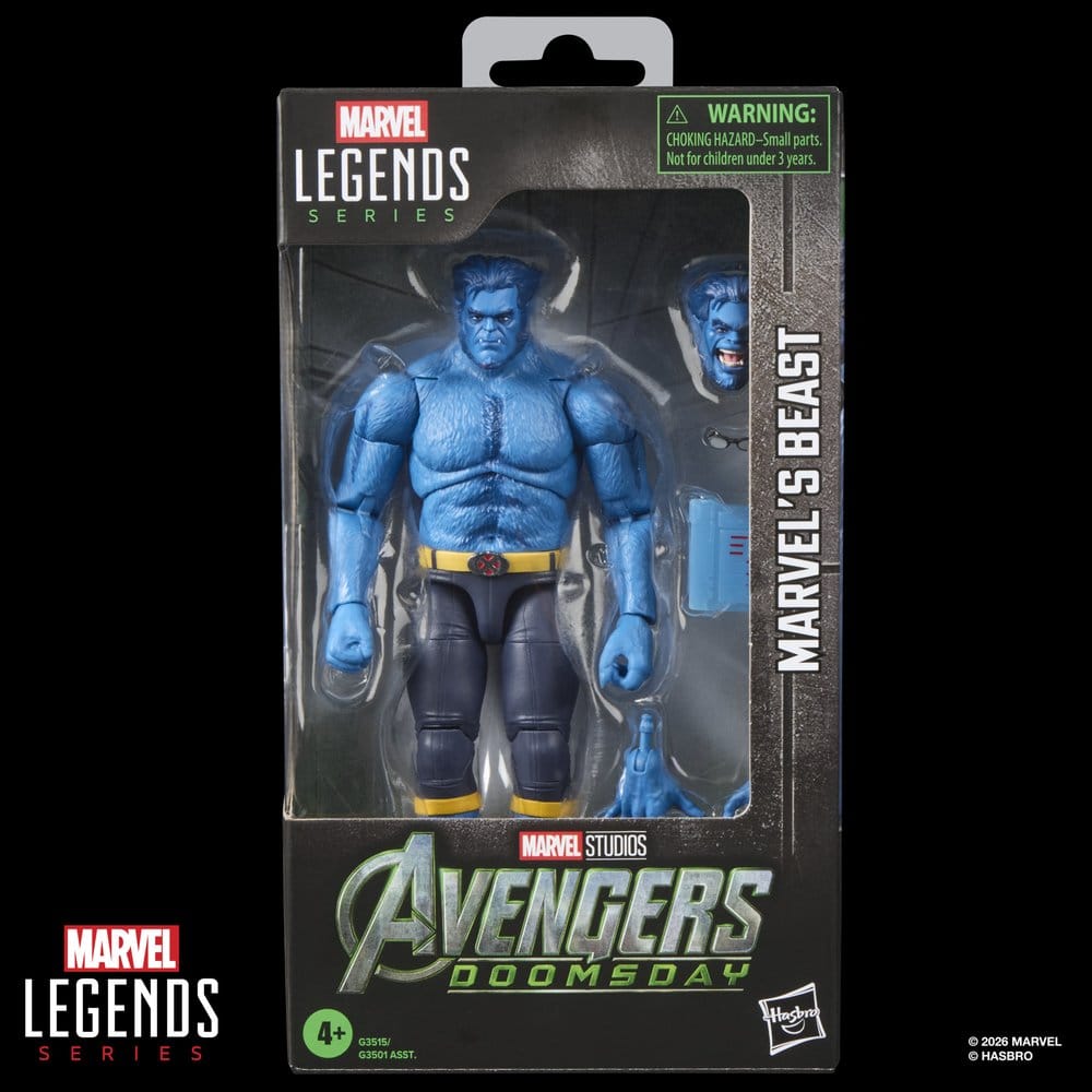 🧪 LAB | PREORDINE+ 05/2027 Avengers: Doomsday Marvel Legends Action Figure Marvel's Beast 15 cm