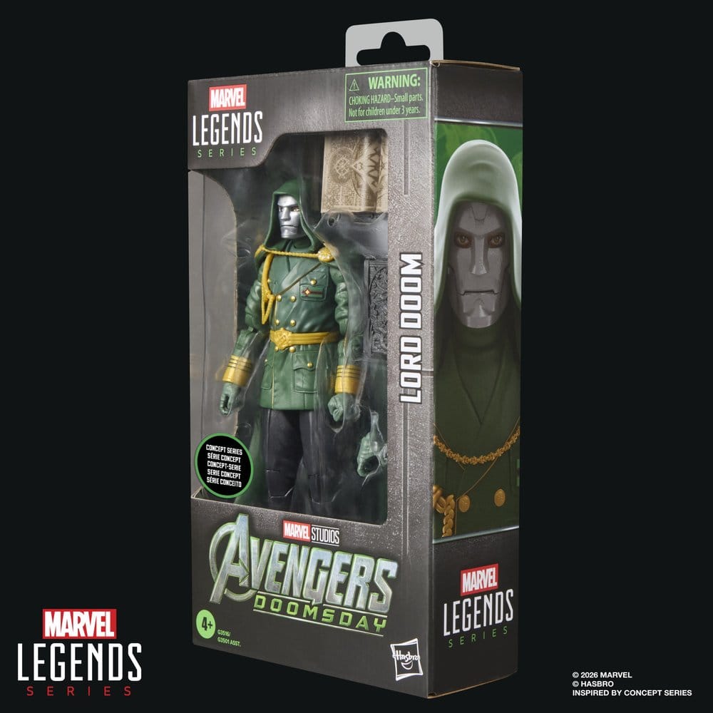 🧪 LAB | PREORDINE+ 05/2027 Avengers: Doomsday Marvel Legends Action Figure Lord Doom 15 cm
