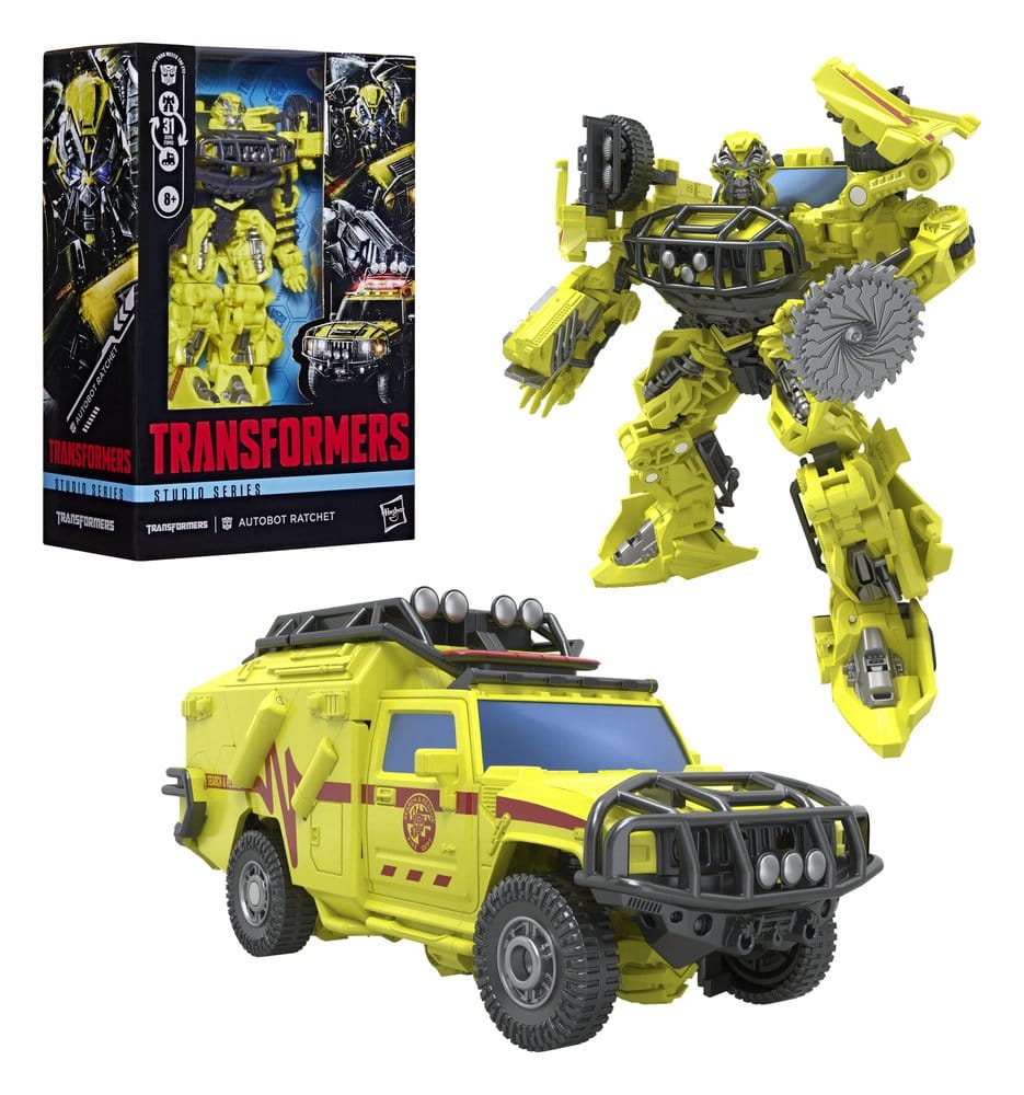 🧪 LAB | PREORDINE+ 04/2027 Transformers Studio Series Voyager Class Action Figure Ratchet 17 cm