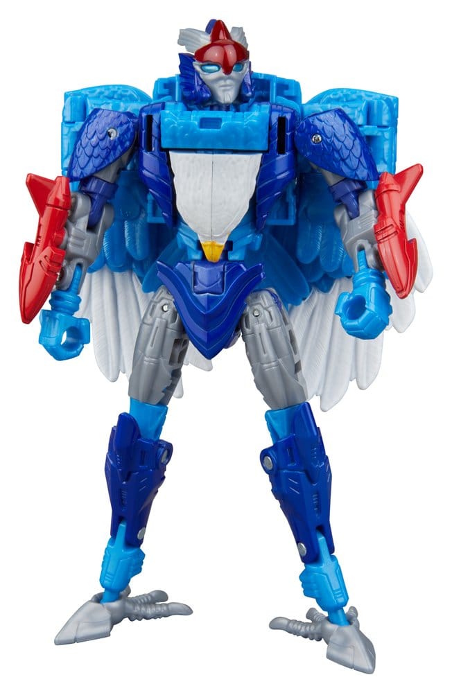 🧪 LAB | SU ORDINAZIONE Transformers Deluxe Class Action Figure Star Eagle 11 cm