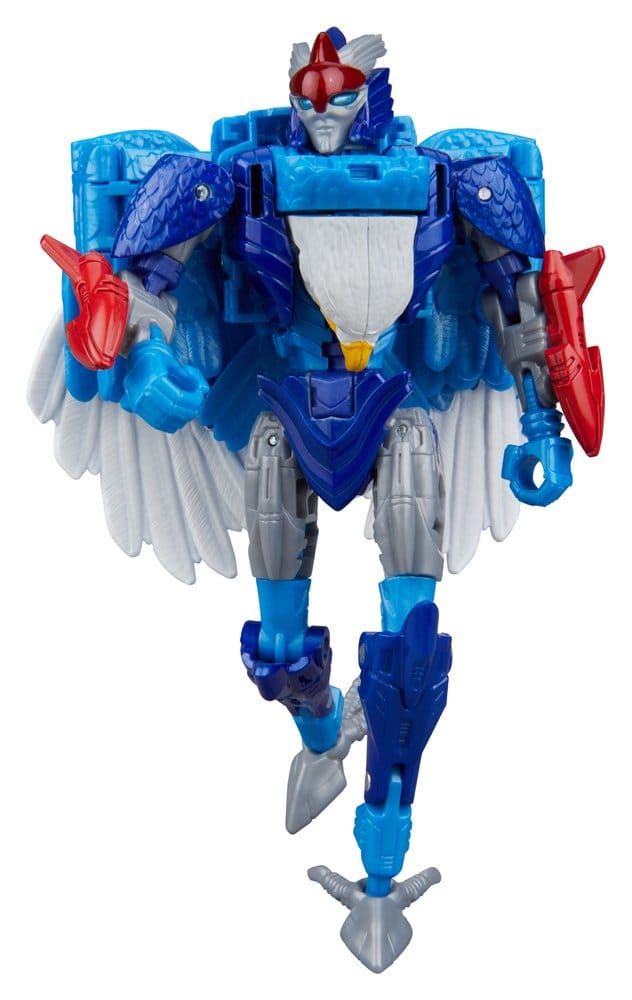 🧪 LAB | SU ORDINAZIONE Transformers Deluxe Class Action Figure Star Eagle 11 cm