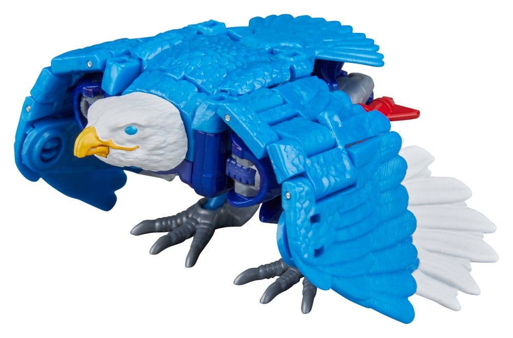 🧪 LAB | SU ORDINAZIONE Transformers Deluxe Class Action Figure Star Eagle 11 cm