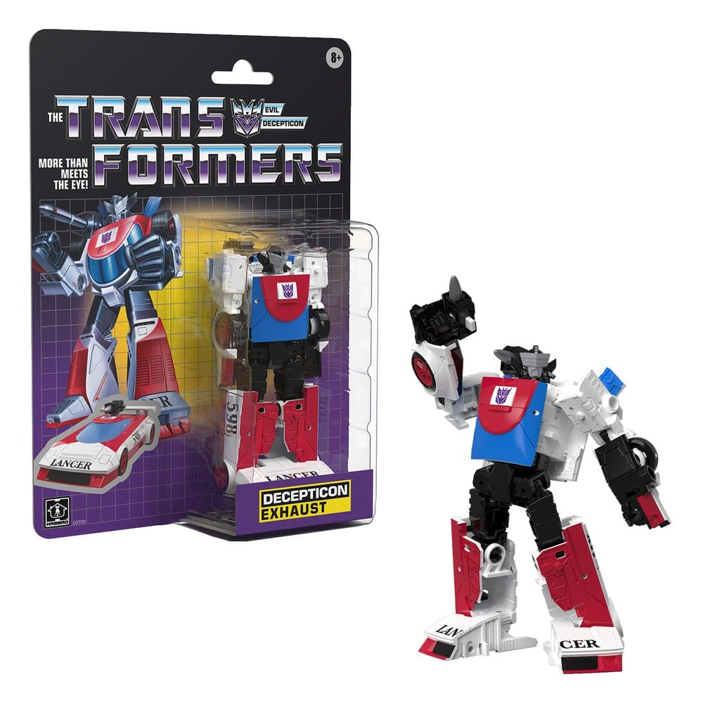 🧪 LAB | PREORDINE+ 05/2027 Transformers Retro G1 Action Figure Decepticon Exhaust 13 cm