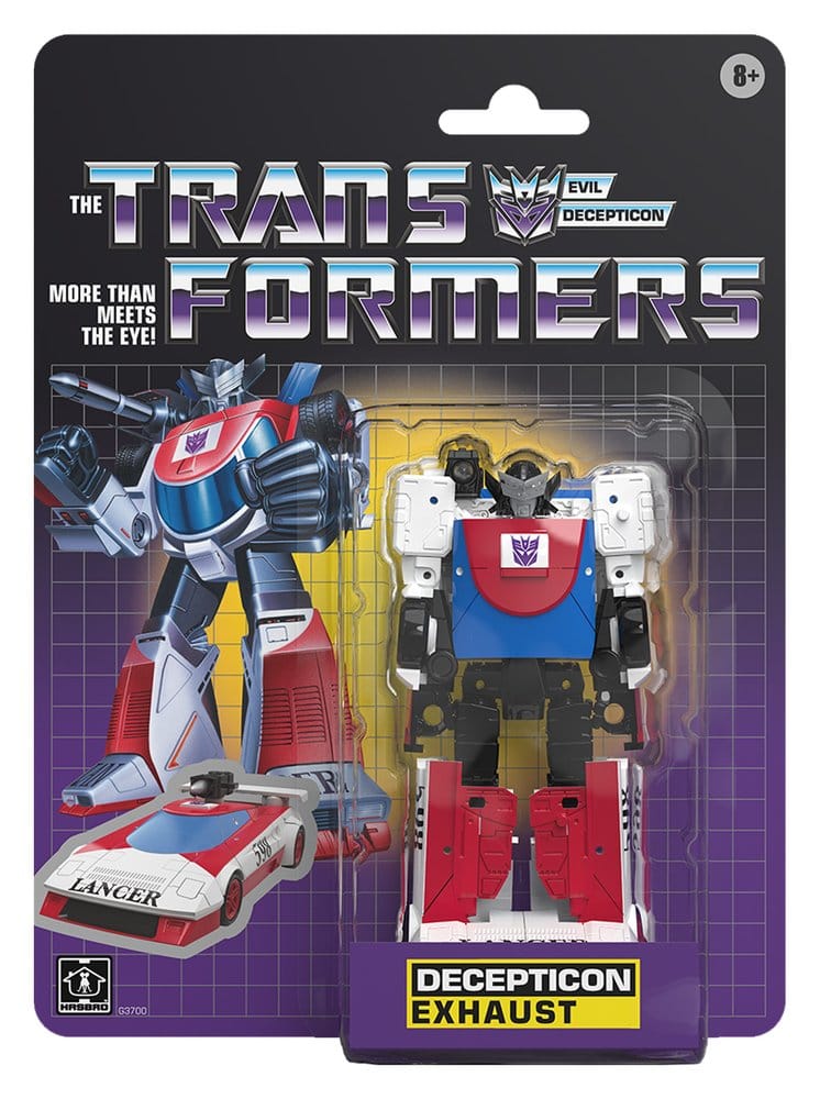 🧪 LAB | PREORDINE+ 05/2027 Transformers Retro G1 Action Figure Decepticon Exhaust 13 cm