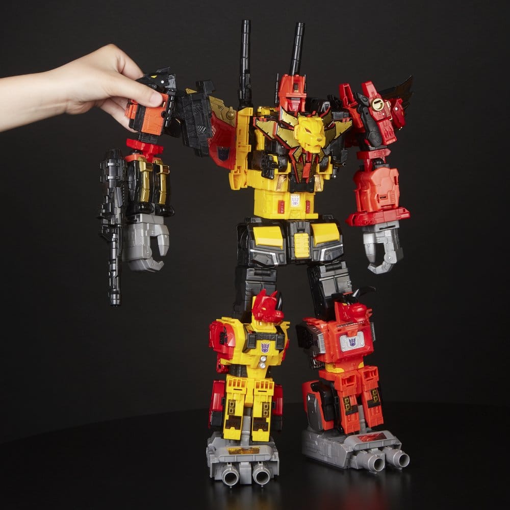 🧪 LAB | PREORDINE+ 12/2026 Transformers Power of the Primes Combiner Action Figure Predaking 45 cm