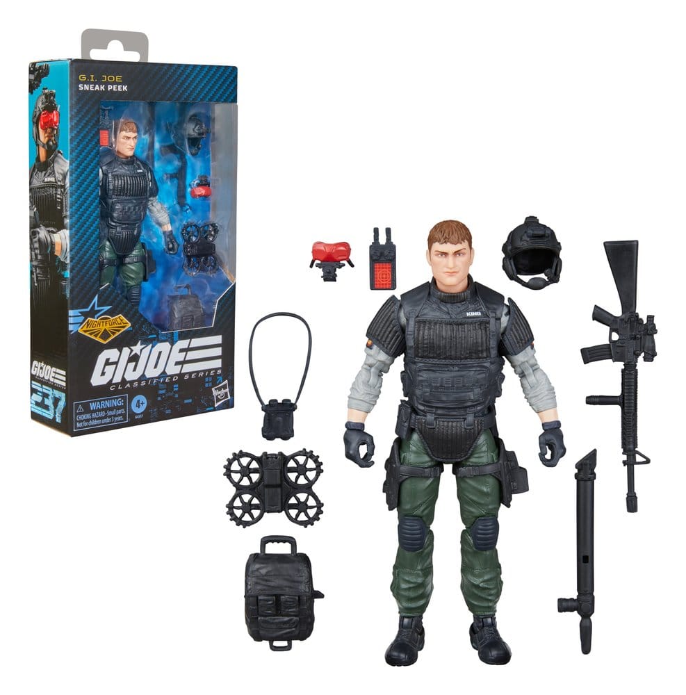 🧪 LAB | PREORDINE+ 05/2027 G.I. Joe Classified Series Action Figure Night Force Sneak Peek 15 cm