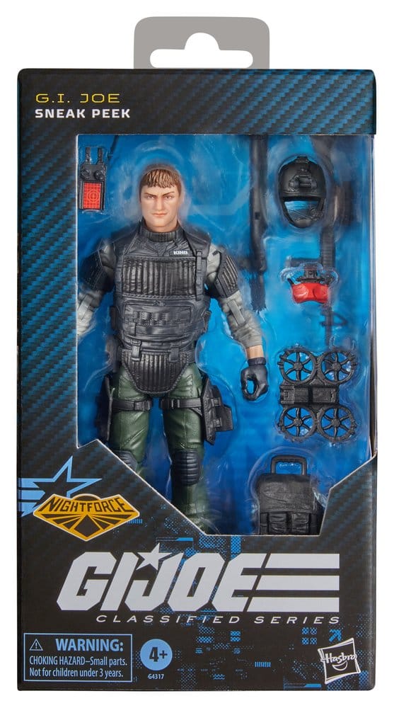 🧪 LAB | PREORDINE+ 05/2027 G.I. Joe Classified Series Action Figure Night Force Sneak Peek 15 cm