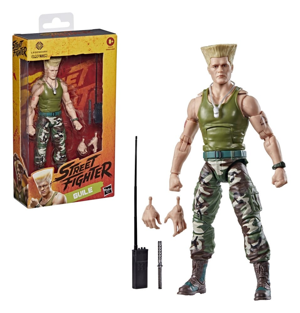 🧪 LAB | PREORDINE+ 03/2027 Street Fighter Action Figure Guile 15 cm