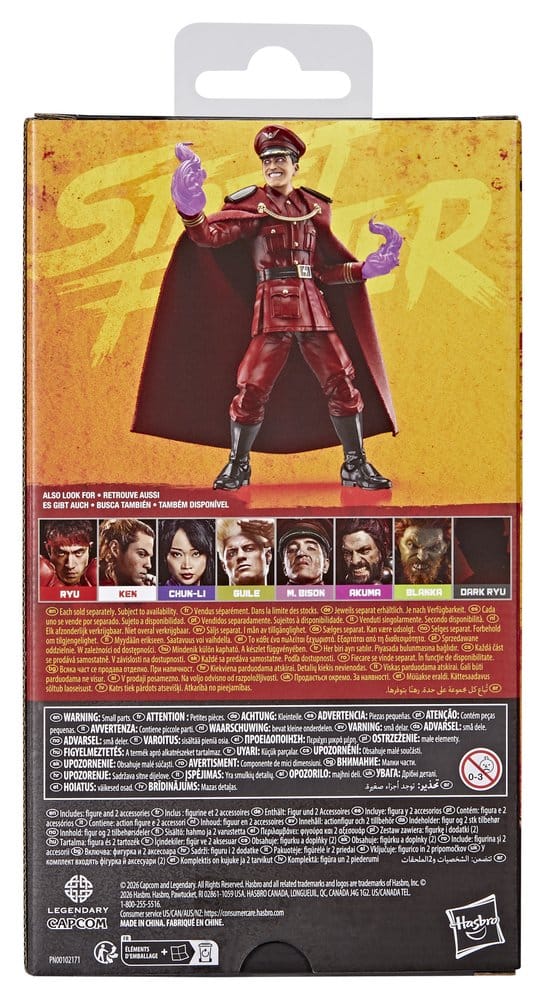 🧪 LAB | PREORDINE+ 03/2027 Street Fighter Action Figure M. Bison 15 cm