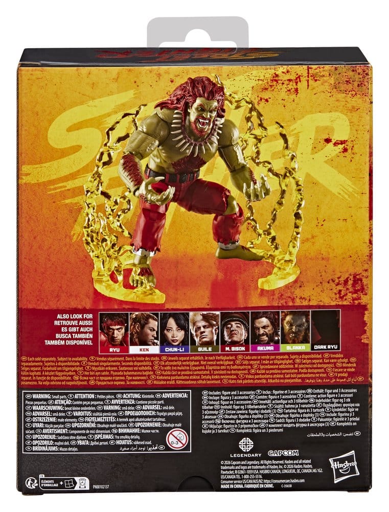 🧪 LAB | PREORDINE+ 01/2027 Street Fighter Action Figure Blanka 15 cm