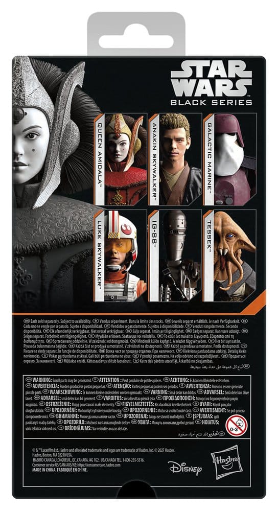🧪 LAB | PREORDINE+ 04/2027 Star Wars Episode I Black Series Action Figure Queen Amidala 15 cm