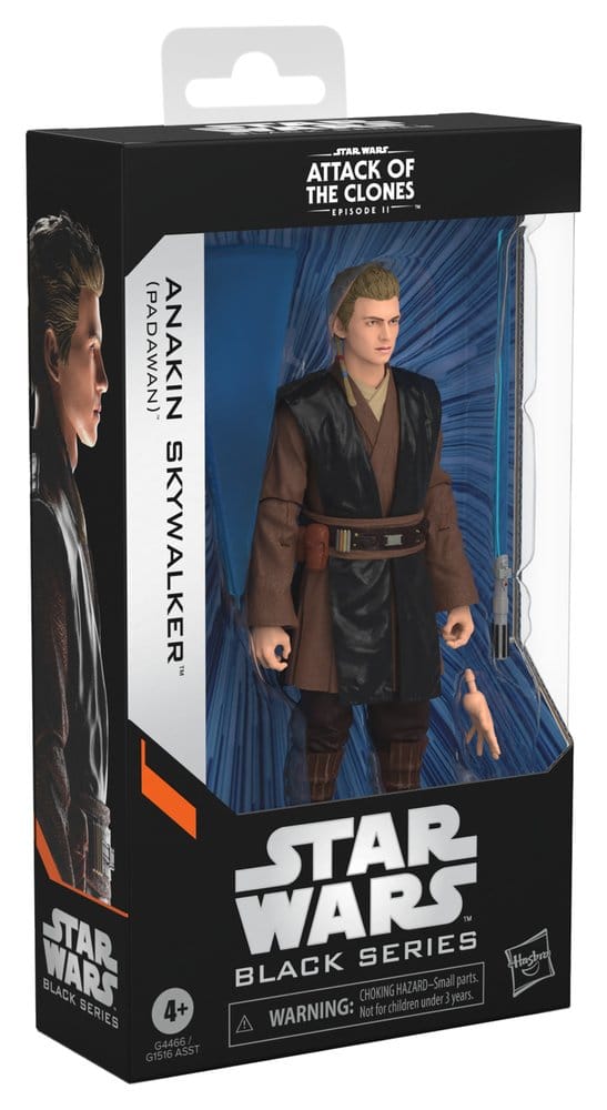 🧪 LAB | PREORDINE+ 04/2027 Star Wars Episode II Black Series Action Figure Anakin Skywalker (Padawan) 15 cm