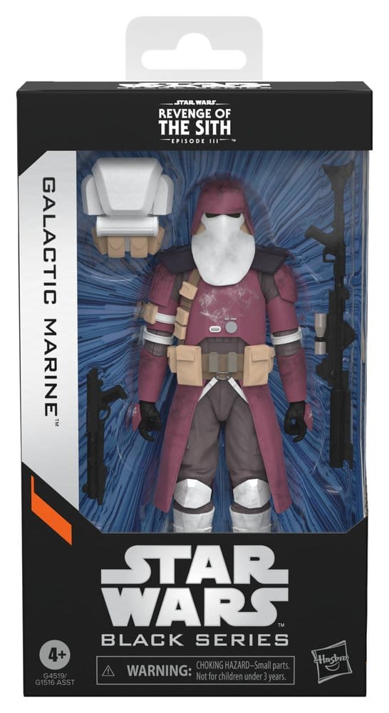 🧪 LAB | PREORDINE+ 04/2027 Star Wars Episode III Black Series Action Figure Galactic Marine 15 cm