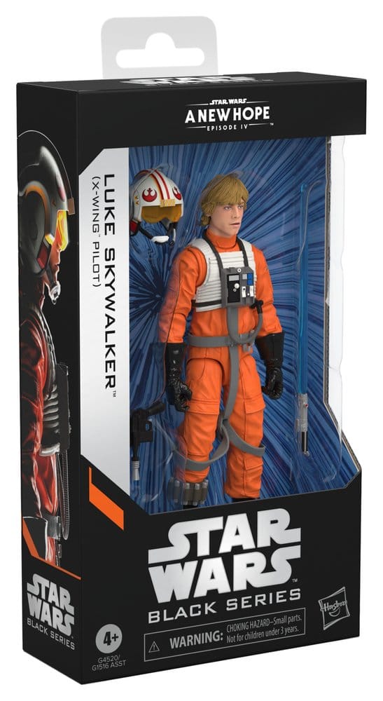 🧪 LAB | PREORDINE+ 04/2027 Star Wars Episode IV Black Series Action Figure Luke Skywalker (X-Wing Pilot) 15 cm