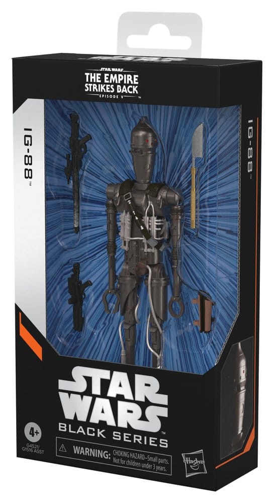 🧪 LAB | PREORDINE+ 04/2027 Star Wars Episode V Black Series Action Figure IG-88 15 cm