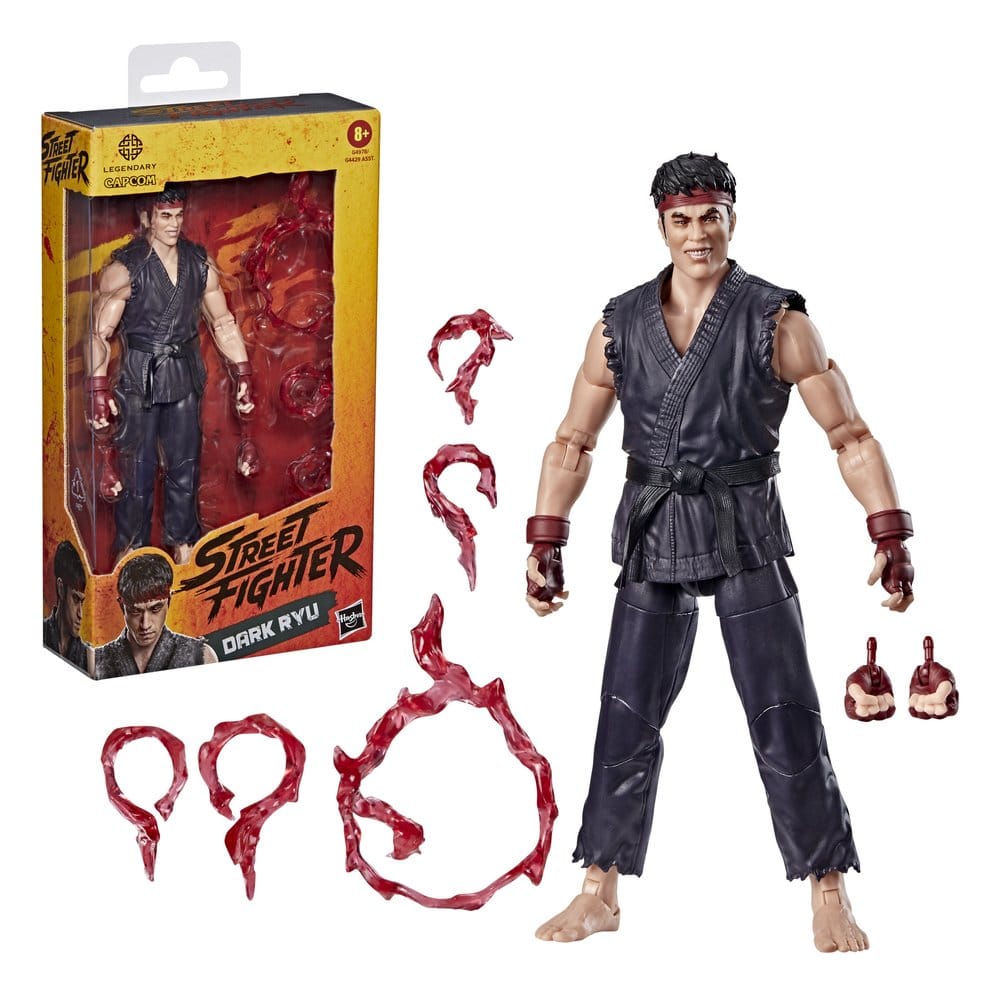 🧪 LAB | PREORDINE+ 03/2027 Street Fighter Action Figure Dark Ryu 15 cm