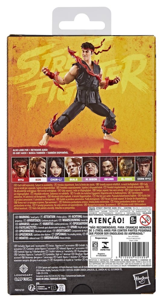 🧪 LAB | PREORDINE+ 03/2027 Street Fighter Action Figure Dark Ryu 15 cm