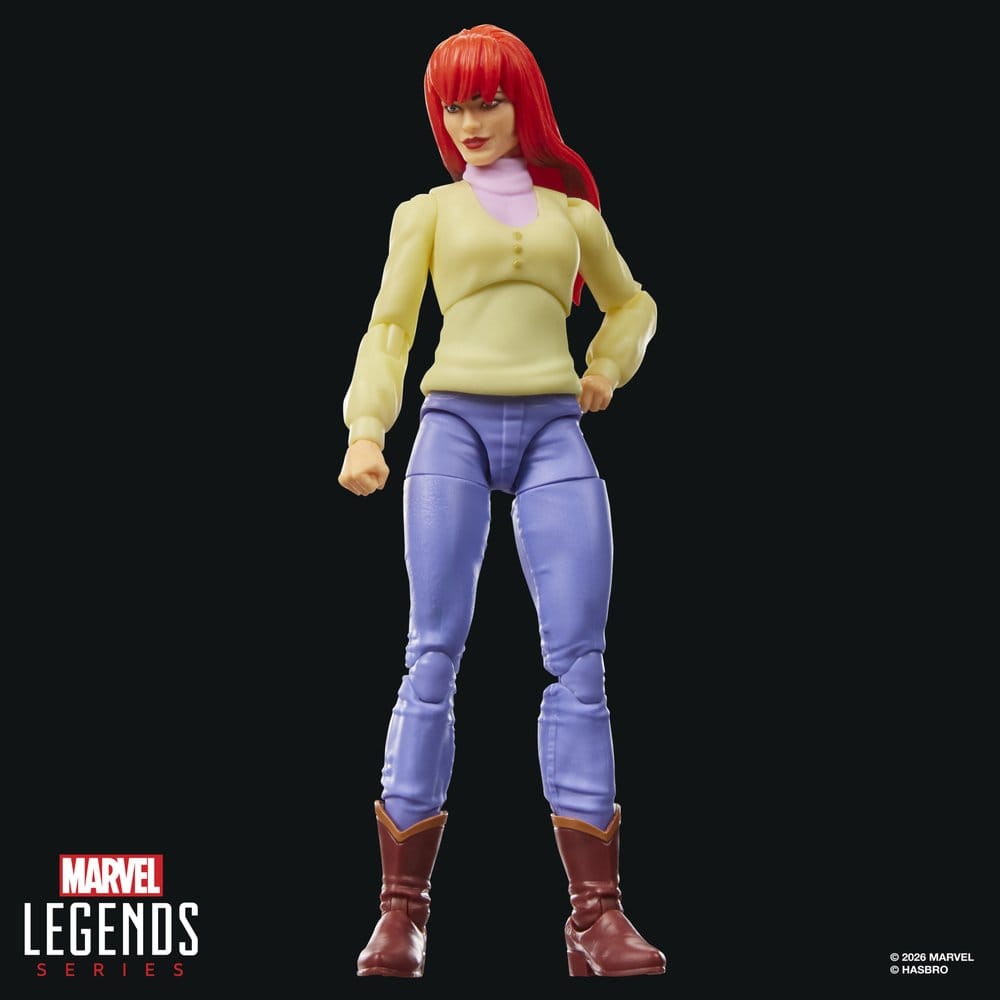 🧪 LAB | PREORDINE+ 03/2027 Spider-Man Marvel Legends Action Figure Mary Jane Watson 15 cm