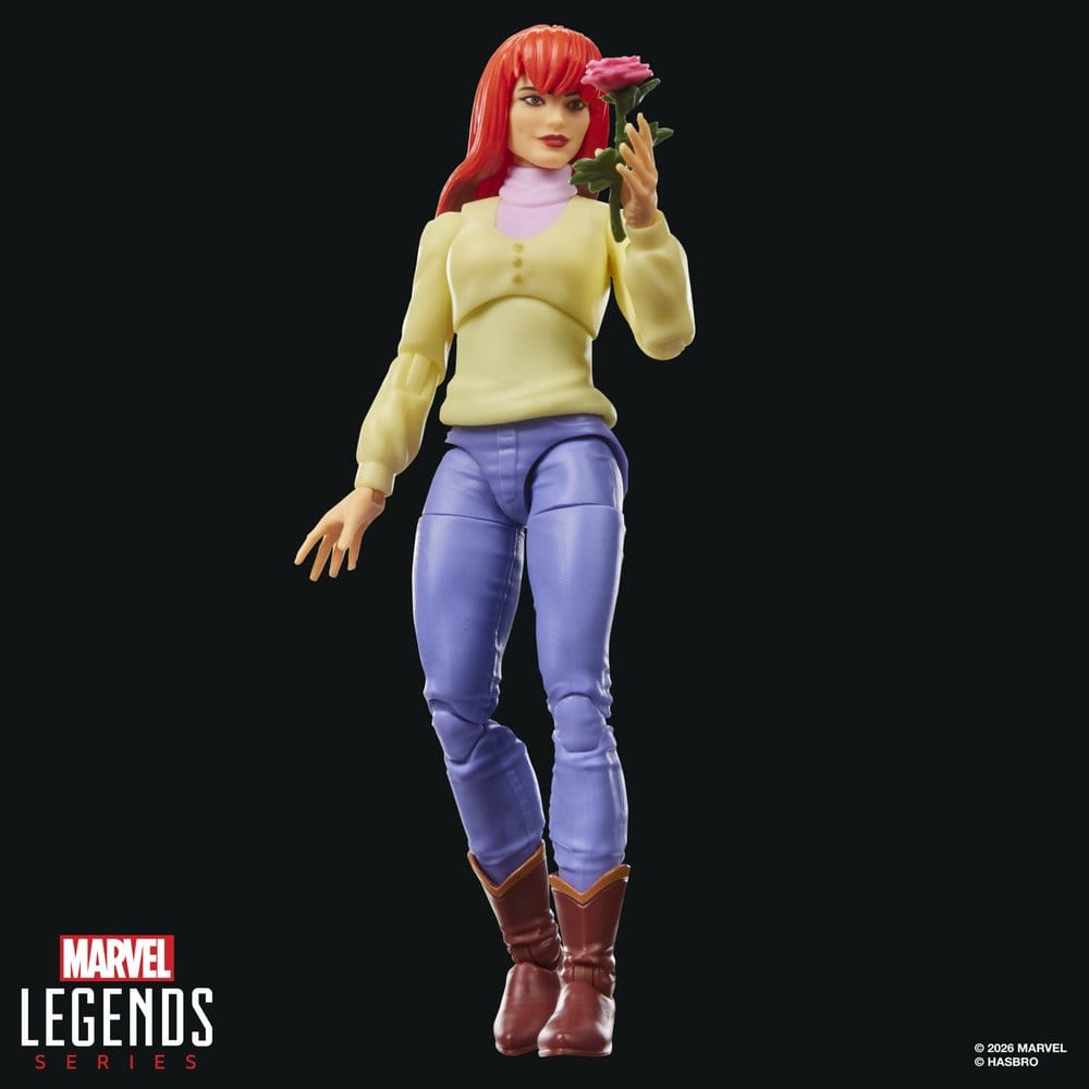 🧪 LAB | PREORDINE+ 03/2027 Spider-Man Marvel Legends Action Figure Mary Jane Watson 15 cm