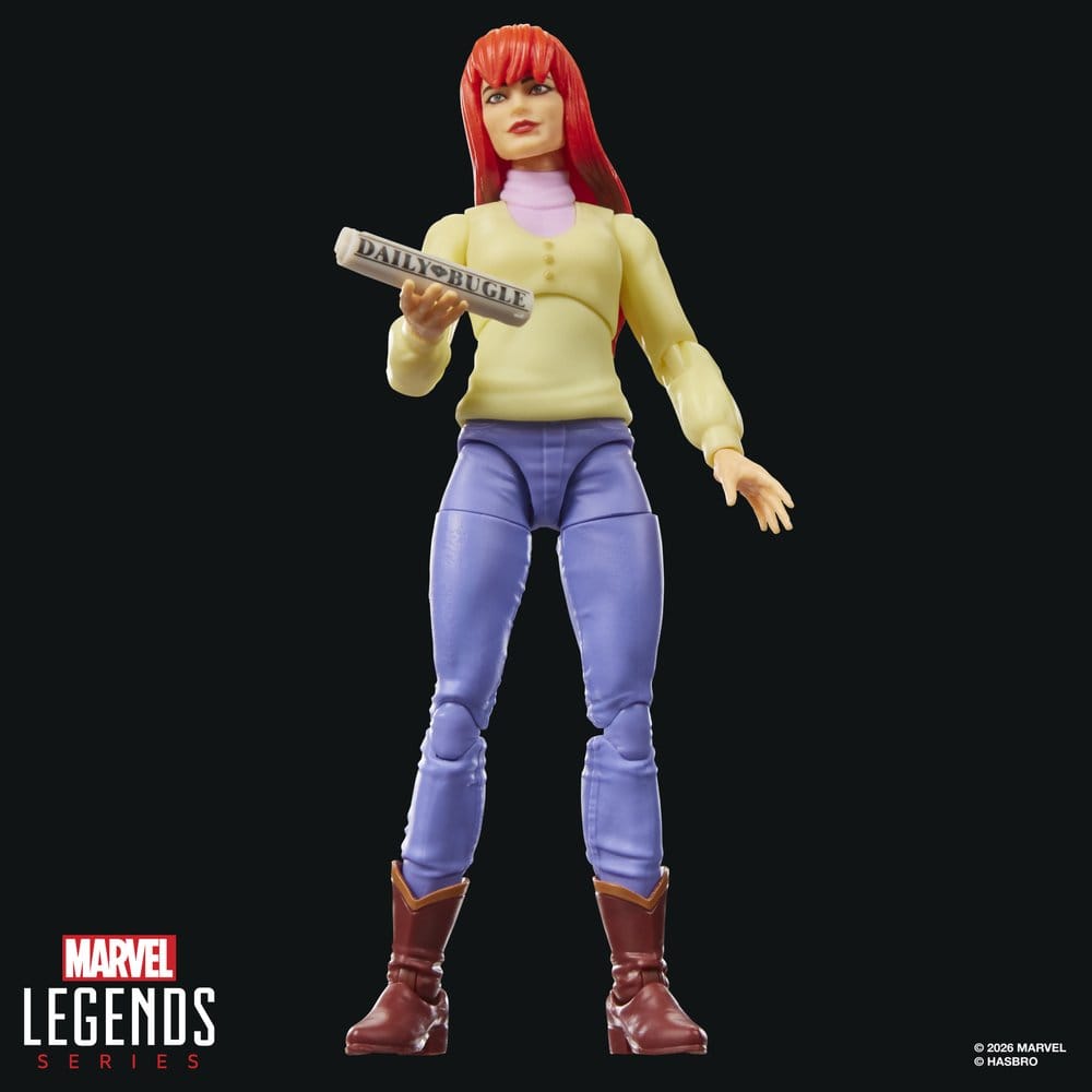 🧪 LAB | PREORDINE+ 03/2027 Spider-Man Marvel Legends Action Figure Mary Jane Watson 15 cm