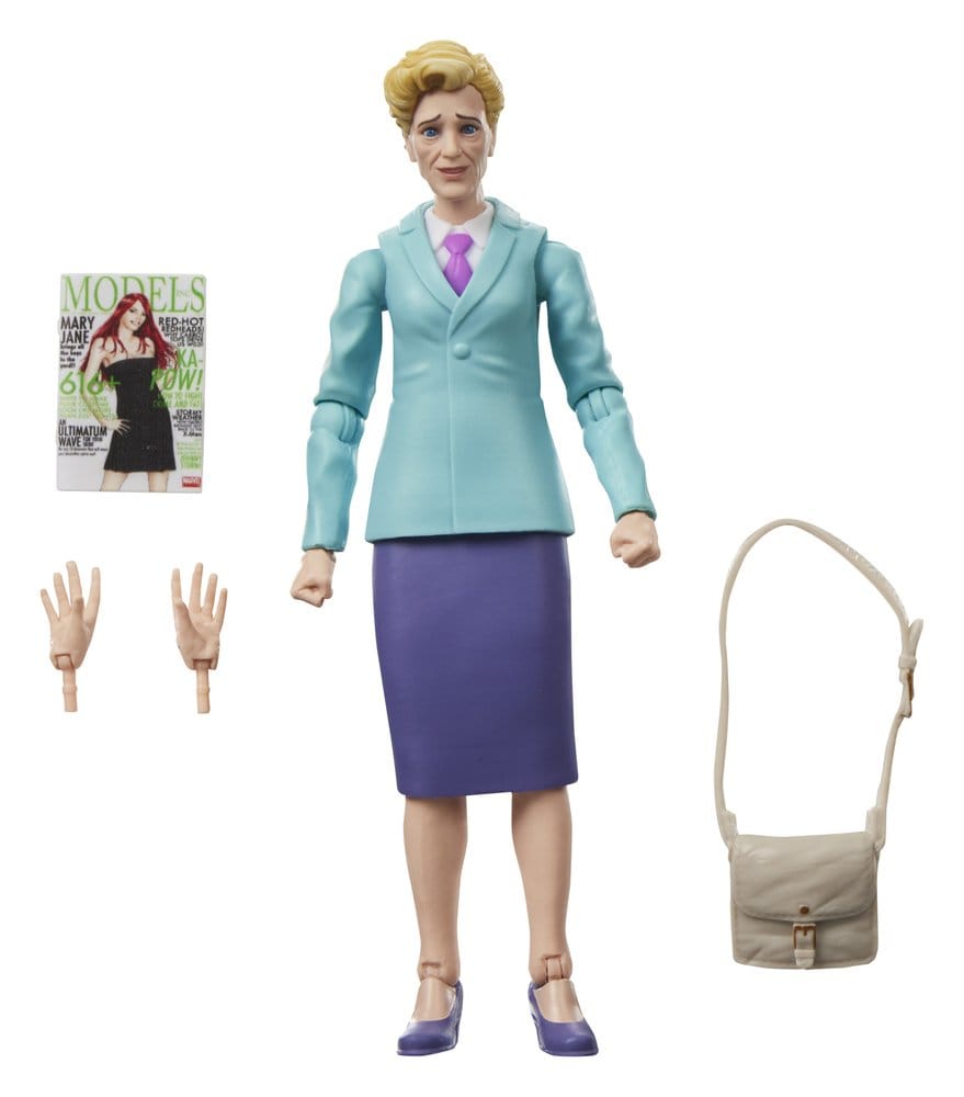 🧪 LAB | PREORDINE+ 03/2027 Spider-Man Marvel Legends Action Figure Aunt May 15 cm