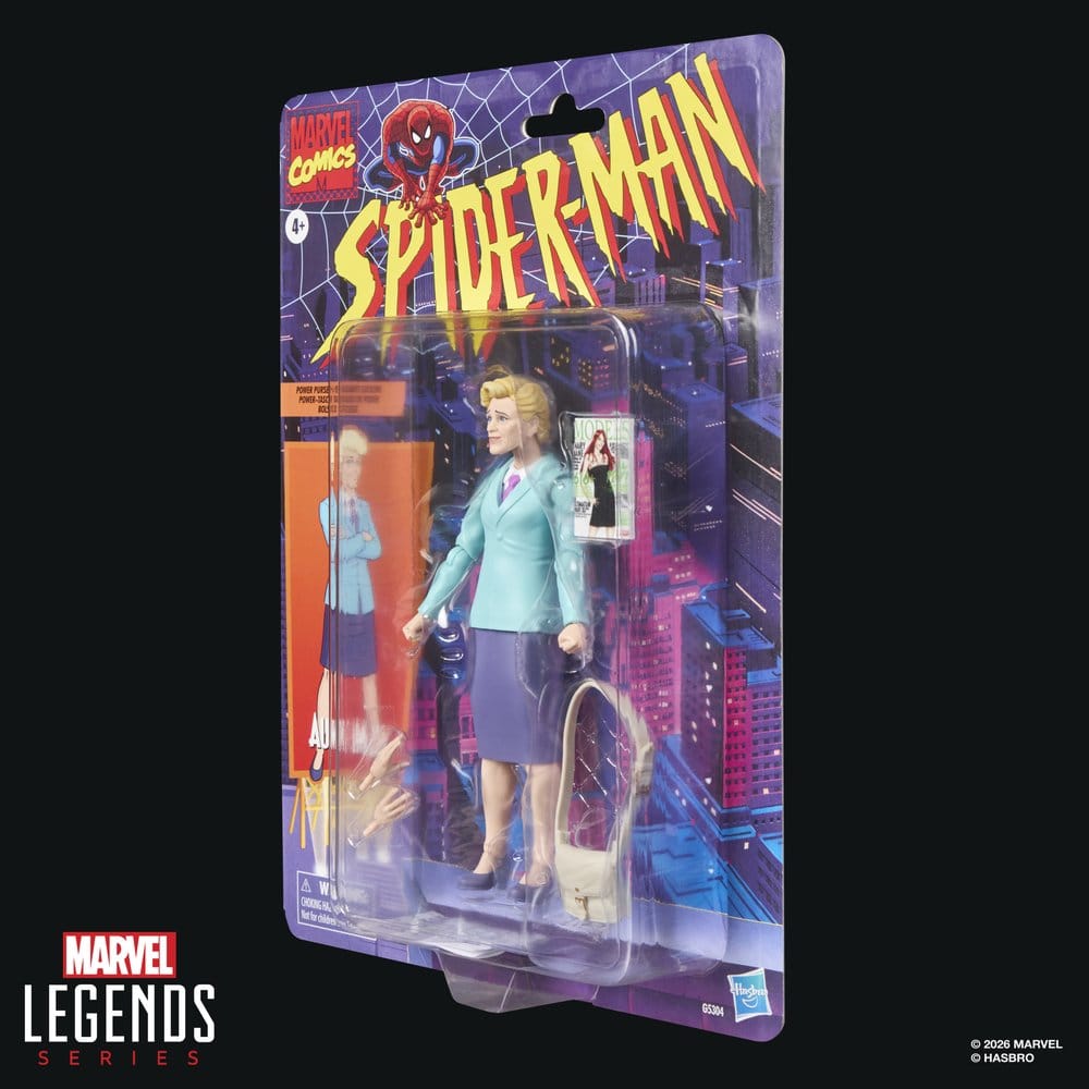 🧪 LAB | PREORDINE+ 03/2027 Spider-Man Marvel Legends Action Figure Aunt May 15 cm