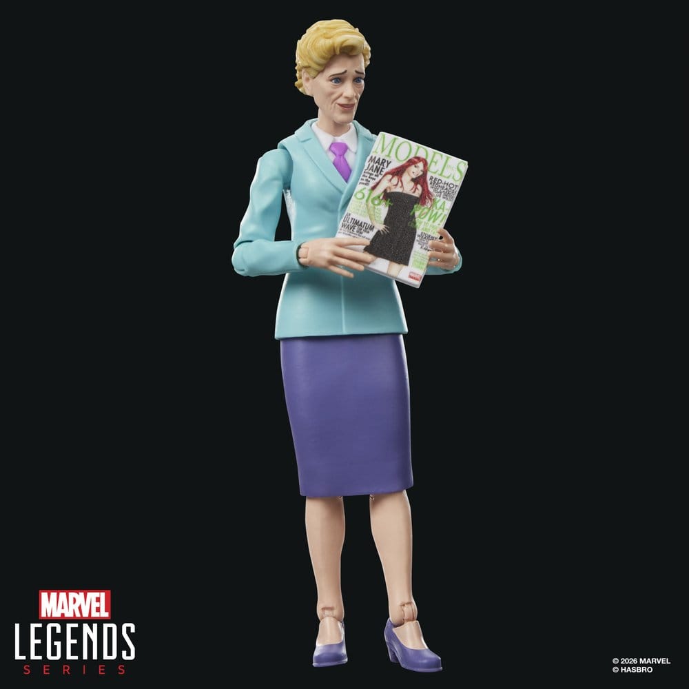 🧪 LAB | PREORDINE+ 03/2027 Spider-Man Marvel Legends Action Figure Aunt May 15 cm