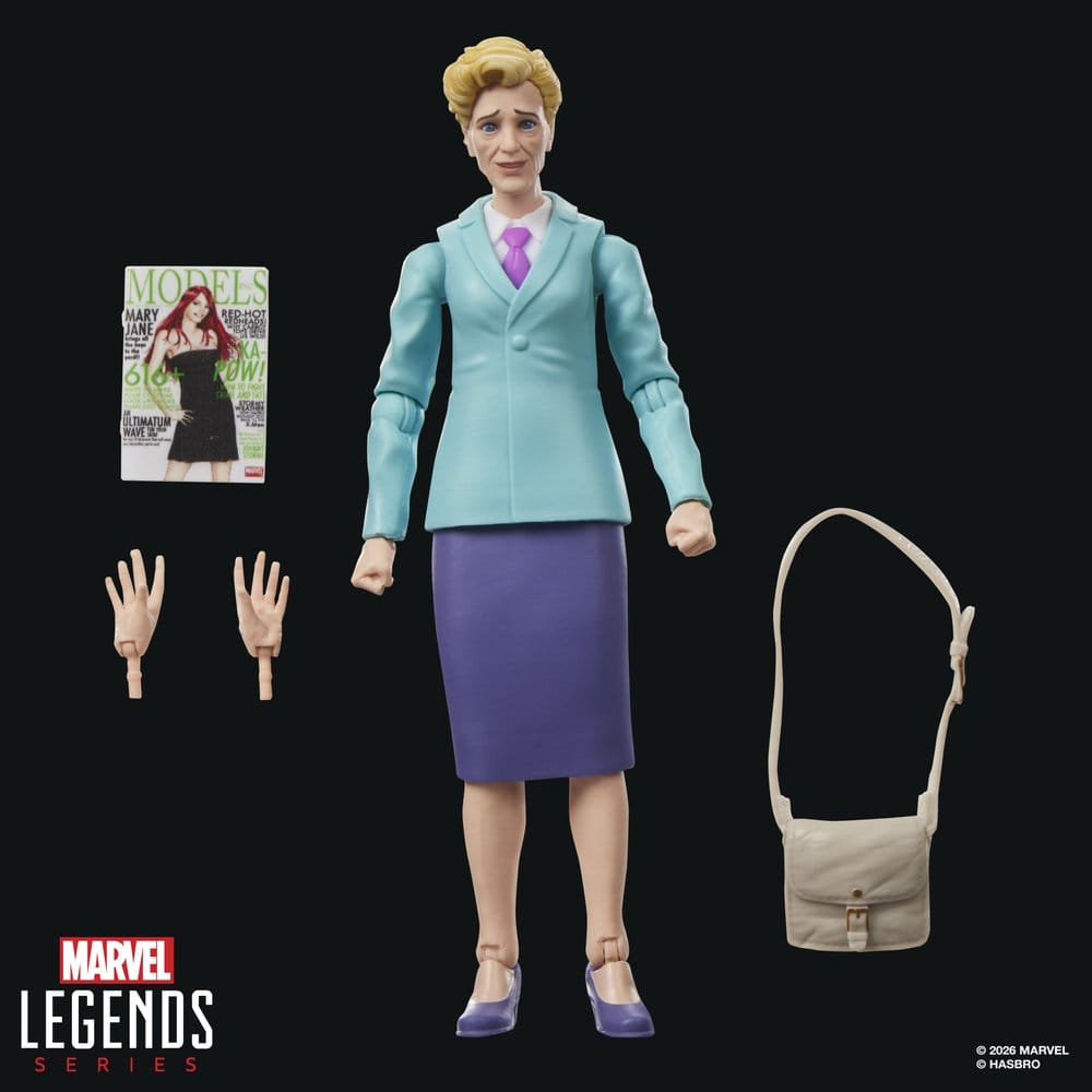 🧪 LAB | PREORDINE+ 03/2027 Spider-Man Marvel Legends Action Figure Aunt May 15 cm