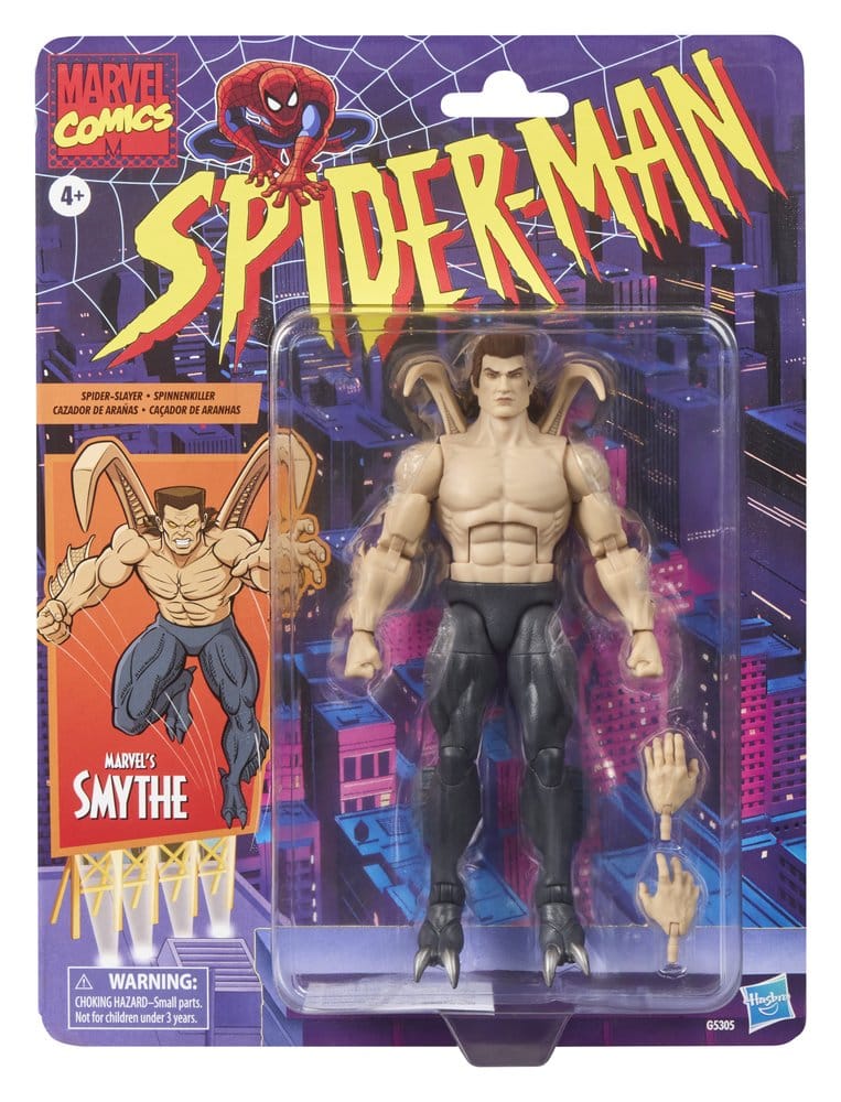 🧪 LAB | PREORDINE+ 02/2027 Spider-Man Marvel Legends Action Figure Marvel's Smythe 15 cm