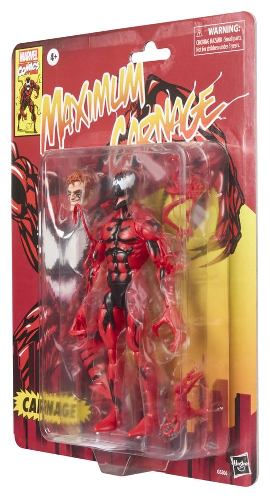 🧪 LAB | PREORDINE+ 03/2027 Maximum Carnage Marvel Legends Action Figure Carnage 15 cm