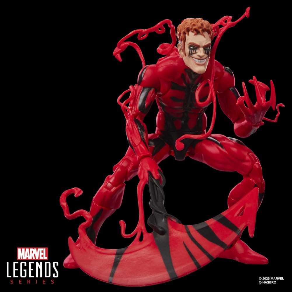 🧪 LAB | PREORDINE+ 03/2027 Maximum Carnage Marvel Legends Action Figure Carnage 15 cm