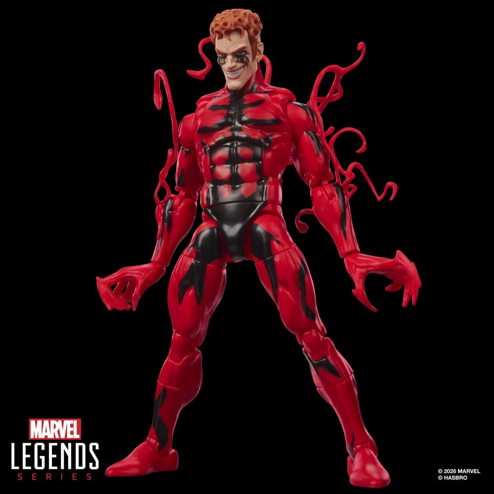 🧪 LAB | PREORDINE+ 03/2027 Maximum Carnage Marvel Legends Action Figure Carnage 15 cm