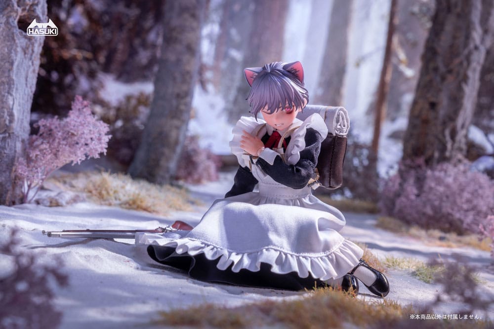 PREORDINE+ 01/2026 Pocket Art Action Action Figure 1/12 PA010 Maid Gunner FKEY 15 cm