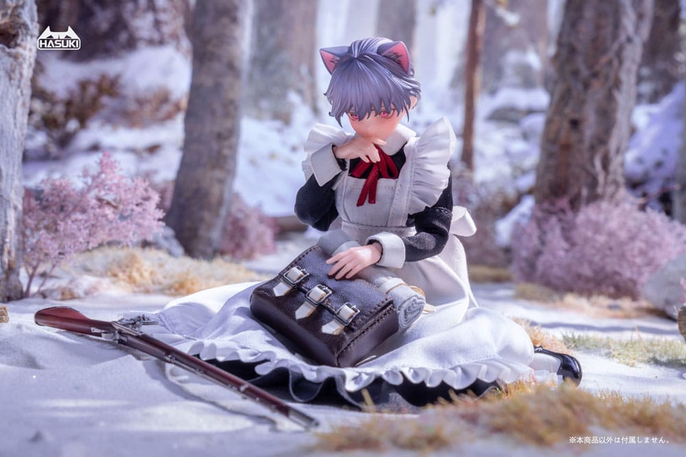 PREORDINE+ 01/2026 Pocket Art Action Action Figure 1/12 PA010 Maid Gunner FKEY 15 cm