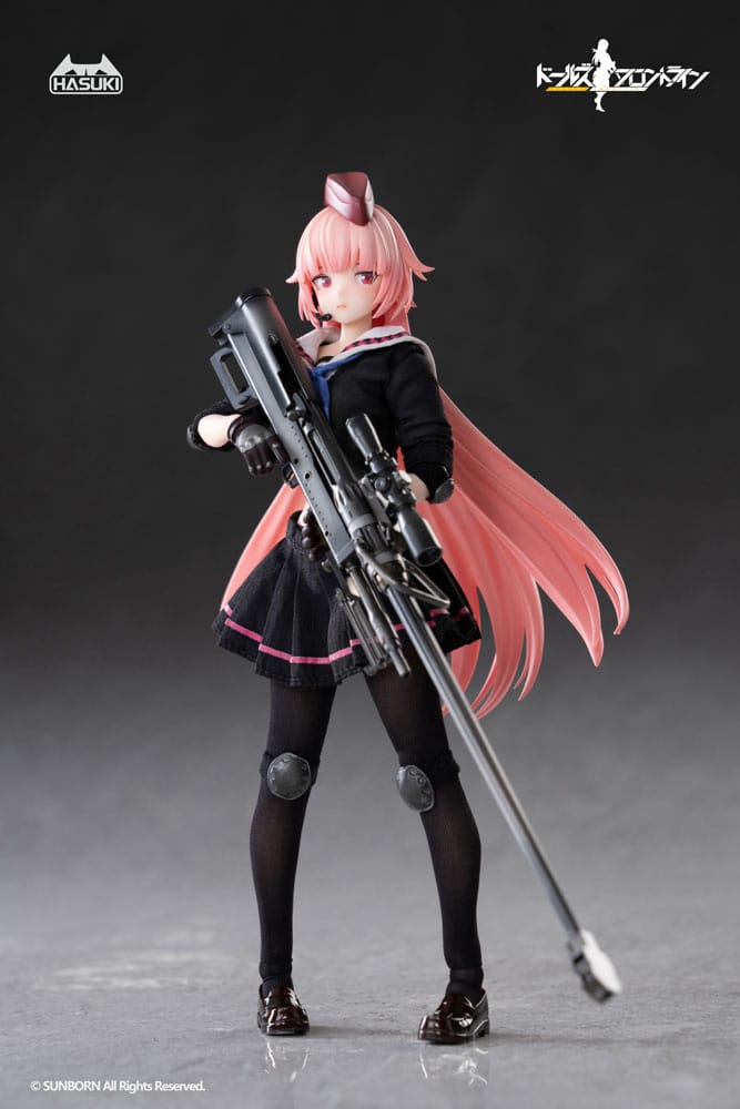 PREORDINE+ 10/2026 Girls´ Frontline Pocket Art Action Action Figure 1/12 PA011 NTW-20 16 cm